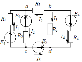 Изображение вопроса Составленное для узла «d» по первому зак...
