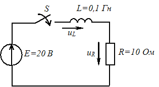 Изображение вопроса Величина напряжения  в момент коммутации равнаR...