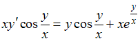 Изображение вопроса Будучи приведённым к уравнению с разделяющим...