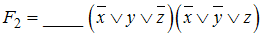 Изображение вопроса Истинностная функция  представлена своими СДНФ и С...