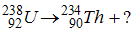 Изображение вопроса Распад изотопа урана  сопровождается испусканием …...