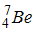 Изображение вопроса Примером -захвата может быть превращение бериллия ...
