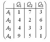 Изображение вопроса Матрица выигрышей в игре с природой имеет вид:   ...