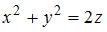 Изображение вопроса Уравнение касательной плоскости к эллиптическому п...