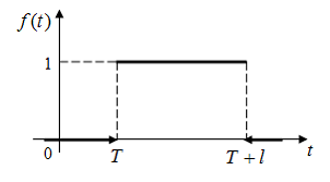 Изображение вопроса Изображение прямоугольного импульса высотой 1 и ш...