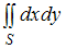 Изображение вопроса Двойной интеграл  по области S, ограниченной линия...