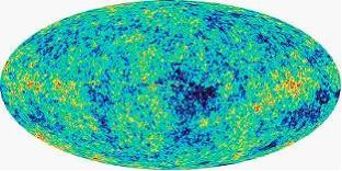 Изображение вопроса На рисунке приведена карта реликтового излучения, ...