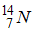 Изображение вопроса Ядро азота  захватило -частицу и испустило протон....