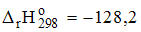 Изображение вопроса Если для реакции  кДж и Дж/К, то температура, при ...
