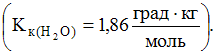 Изображение вопроса Температура замерзания раствора, содержащего 6,4 г...
