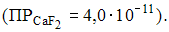 Изображение вопроса Масса фторида кальция, содержащаяся в 5 л насыщенн...