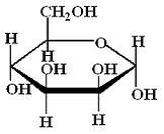 Изображение вопроса На рисунке показана формула глюкозы, одного из сам...