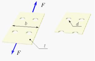 Изображение вопроса Стальной лист с четырьмя отверстиями диаметром  ра...