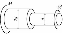 Изображение вопроса В самых напряженных точках поперечного сечения вал...