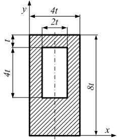 Изображение вопроса В системе координатных осей xy координата центра т...
