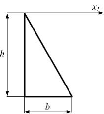 Изображение вопроса Если , то значение осевого момента инерции площади...