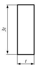 Изображение вопроса Главные центральные моменты инерции прямоугольника...