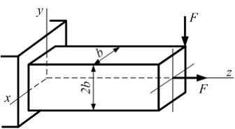 Изображение вопроса При заданном варианте нагружения внешними силами с...