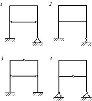 Изображение вопроса Система, четыре раза статически неопределимая (оди...