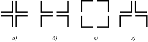 Изображение вопроса Поперечное сечение стержня состоит из четырех равн...