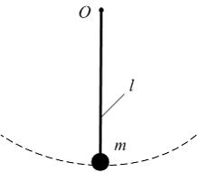 Изображение вопроса Груз массой m прикреплен к проволоке и вращается в...