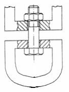Изображение вопроса Расчетный диаметр резьбы незатянутого болта грузоп...