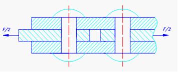Изображение вопроса На рисунке изображено заклепочное соединение типа ...