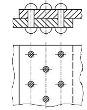Изображение вопроса Заклепочные соединения применяют …...