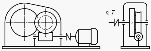 Изображение вопроса На рисунке изображена схема привода, в состав кото...