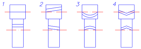 Изображение вопроса Косозубая передача изображена на схеме …...