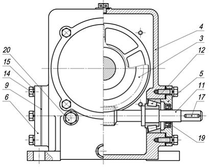 Изображение вопроса При сборке изображенного на рисунке червячного ред...