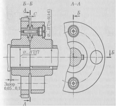 Изображение вопроса Муфта со срезным штифтом, приведенная на рисунке, ...