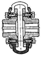 Изображение вопроса На рисунке приведена муфта с упругим элементом тип...