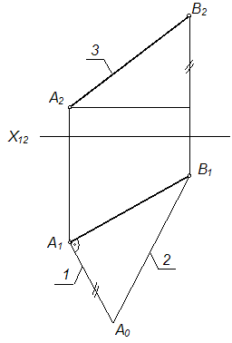 Изображение вопроса Цифрой 1 на чертеже обозначена ___ отр...