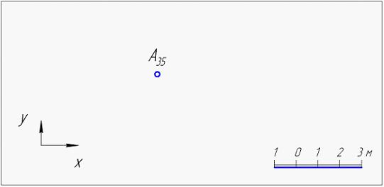Изображение вопроса На предложенном рисунке точка А задана чертежом, п...
