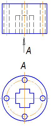 Изображение вопроса Буквой А на рисунке обозначен вид …...