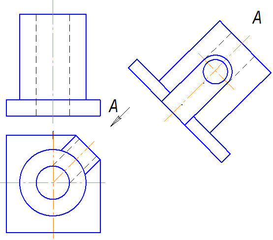 Изображение вопроса На чертеже буквой А обозначен …...