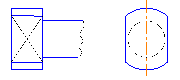 Изображение вопроса Сплошными тонкими линиями-диагоналями на чертеже п...