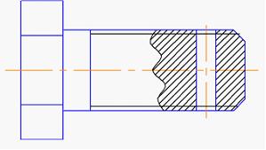 Изображение вопроса Для выявления формы внутреннего отверстия в детали...