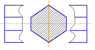 Изображение вопроса На рисунке изображено ____ сечение...