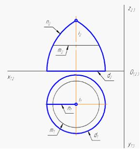 Изображение вопроса На рисунке показан двухкартинный комплексный черте...