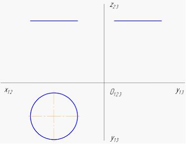 Изображение вопроса Стандартная прямоугольная изометрия окружности, за...