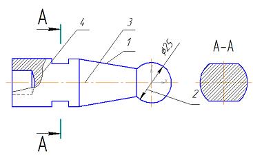 Изображение вопроса Кейс-задания: Кейс 1 подзадача 1 Дан чертеж детал...