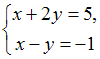 Изображение вопроса Систему  решают по правилу Крамера.  Установите с...