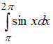 Изображение вопроса Определенный интеграл  равен …...
