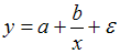 Изображение вопроса Нелинейное уравнение парной регрессии вида  являет...