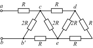 Изображение вопроса При входное сопротивление цепи равно __&...