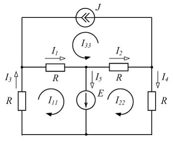 Изображение вопроса По методу контурных токов верно составлено уравнен...