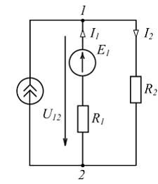 Изображение вопроса В изображенной схеме при  суммарная мощность Р пас...