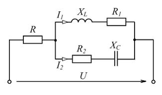 Изображение вопроса В изображенной схеме в режиме резонанса токов при ...